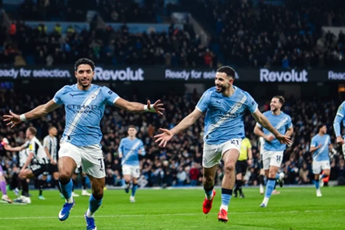 Kalahkan Newcaatle, Man City Tantang Arsenal di Final Piala Liga