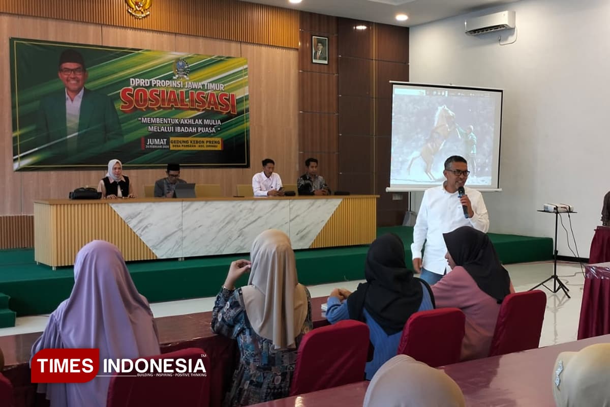 Diikuti 125 Warga, Mahdi Kuatkan Akhlak Lewat Sosialisasi Ramadan DPRD Jatim di Probolinggo