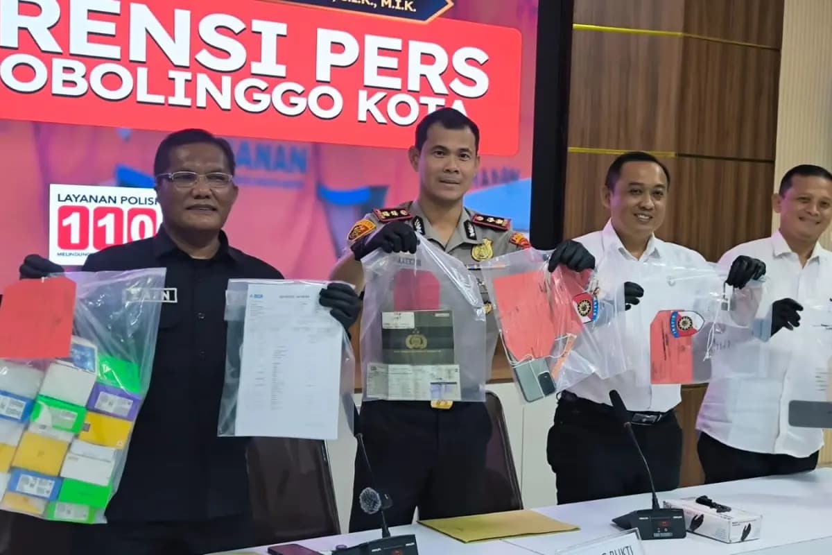 Dari Satu Motor CBR, Tiga Kasus Diungkap Satreskrim Polres Probolinggo Kota