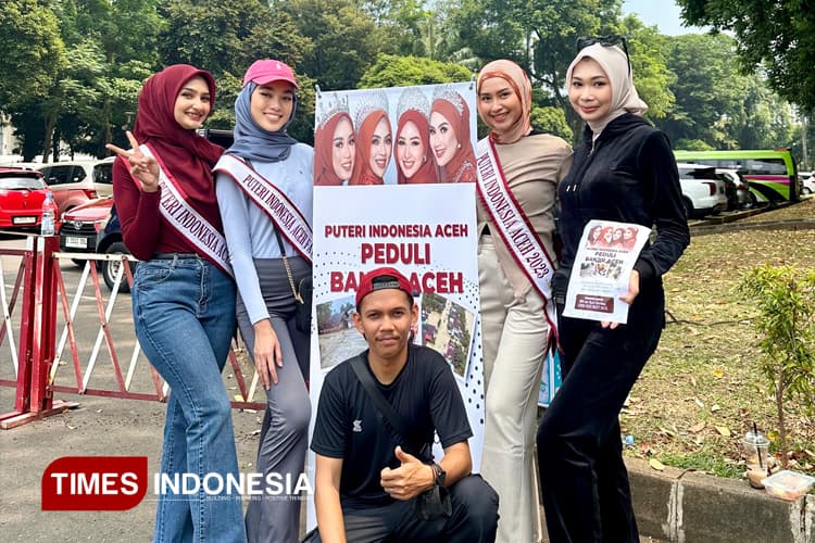 Puteri Indonesia Aceh Galang Dana untuk Korban Bencana Sumatera
