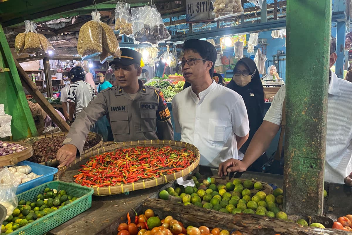 Cabai Rawit Merah Sentuh Rp82 Ribu, Satgas Pangan Polres Probolinggo Kota Intensifkan Pengawasan Jelang Ramadan